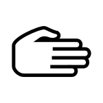 Paper Hand Symbol